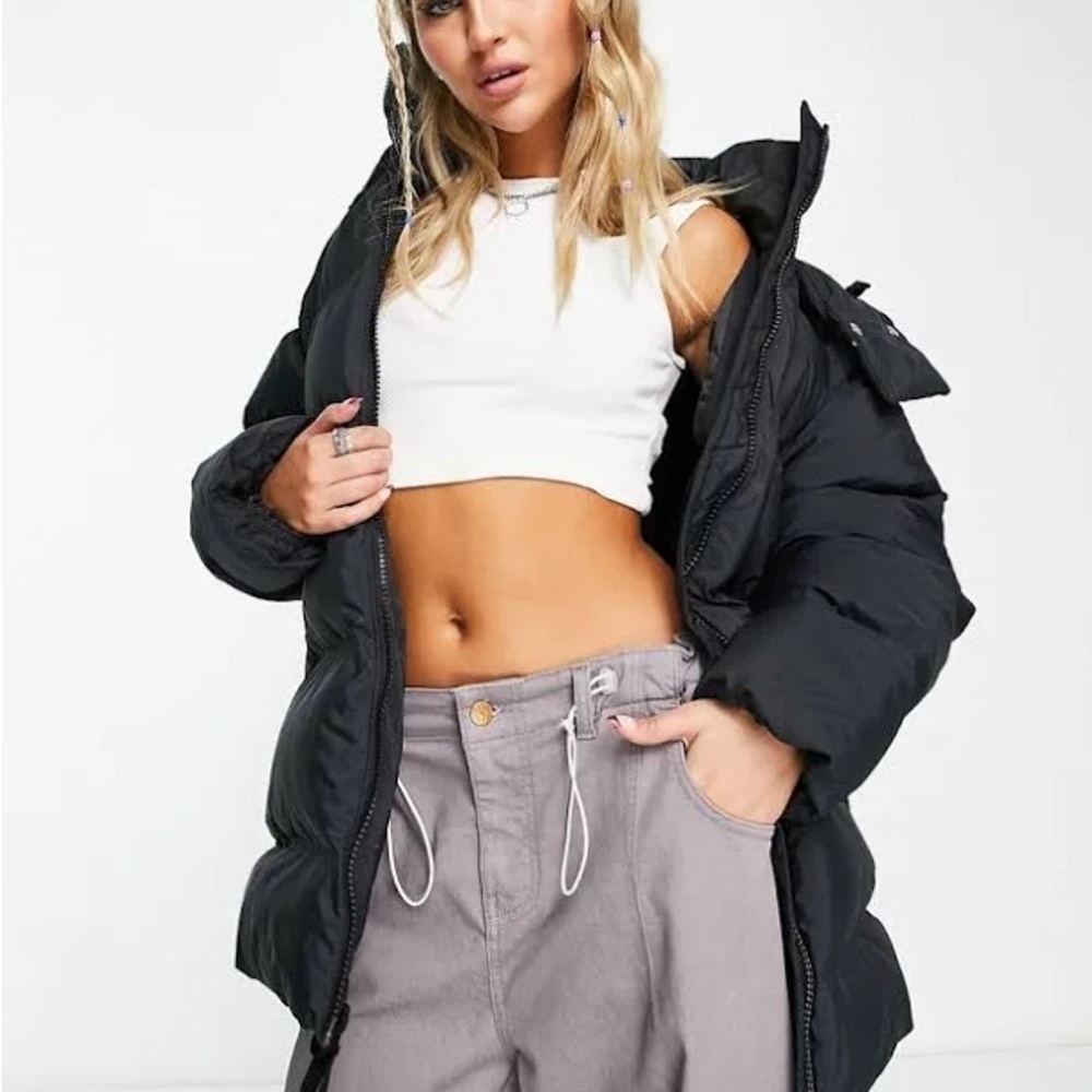 ASOS black puffer coat - men’s size XS or women’s M